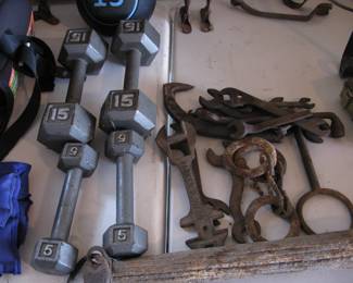 Weights and Antique Tools