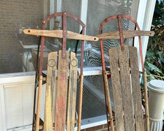 Antique sleds