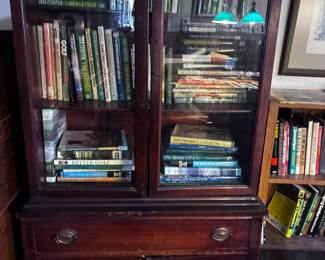 Antique cabinet with drawers