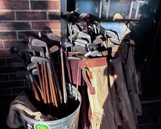 wood shaft golf clubs