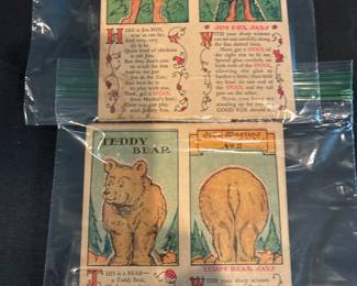 Clarks spool trading cards