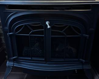 Cool wood burning fire place