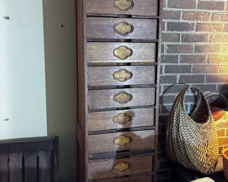 Rare American cabinet file 