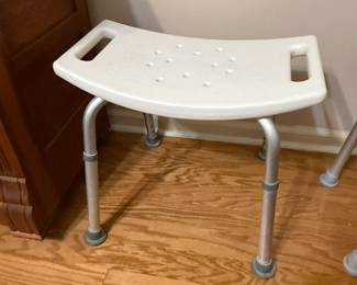 Shower stool. $10.