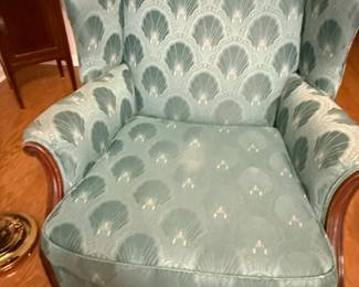 Wing back chair. $50