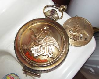 Vintage Budweiser hanging light