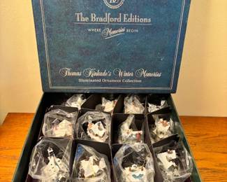 Bradford Edition’s Kinkade Ornaments (15 total)