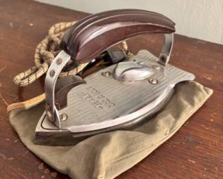 KM Gad-A-Bout Folding Iron