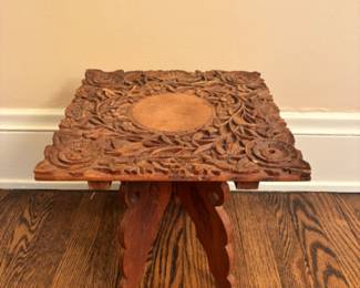 Carved Stool