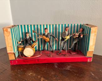 Vintage Beatles Cake Toppers