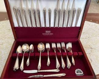 Holmes & Edwards Silverware Set