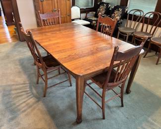 Wood Dining Set