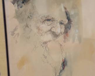 Signed Watercolor (Larry Greer)