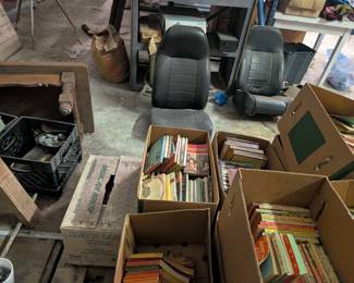 Large assortment of western books