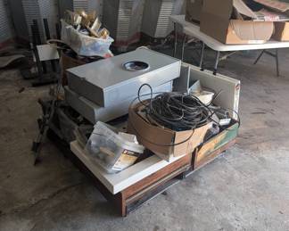 Meter boxes, misc electric supplies