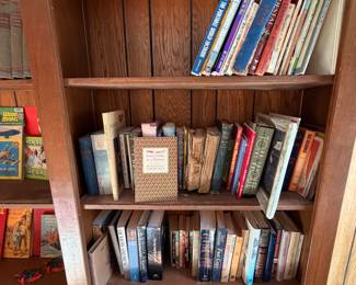 Assorted vintage books 