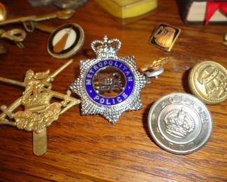 British Metro Police Items