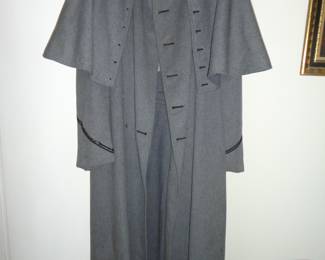 Wool West Point Jacket Cadet Long Coat