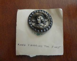 Head Button - King Charles the First