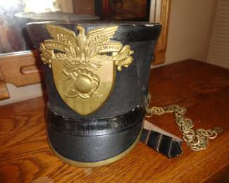 USMA West Point cadet shako (aka tar bucket)Dress Helmet