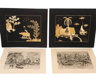 Rice Straw Pictures and Barrymore Etchings