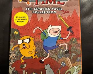 Adventure Time: The Graphic Novel Collection, Volumes 1-10.