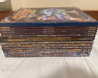 Dungeons & Dragons (D&D) roleplaying game books