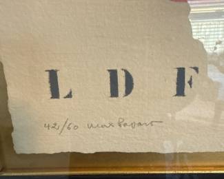 Max Papart
Signed print