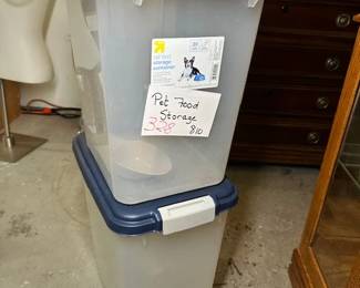 Pet Food Storage