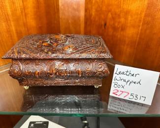 Leather Wrapped Box
