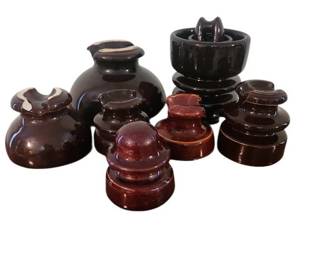 Red Brown Insulator Caps