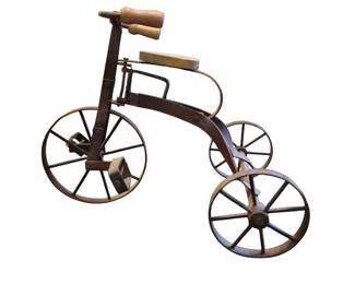 Vintage Metal Tricycle