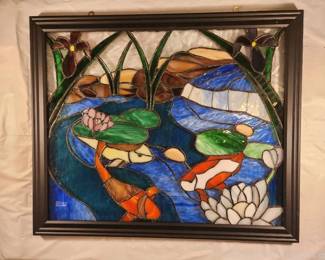 Stained Glass Koi Pond