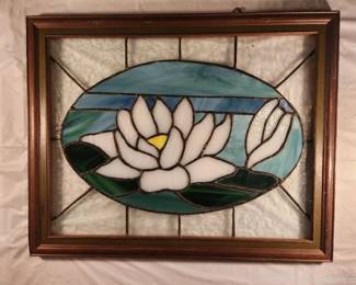 Stained Glass Water Lily