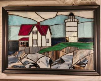 Stained Glass Lighthouse