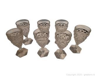 Fostoria Clear Water Goblets