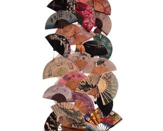 Folding Fan Wall Art