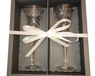 Waterford Crystal Prosperity Toasting Flute Pair