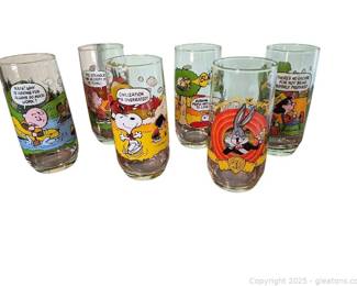 McDonalds Camp Snoopy Glasses