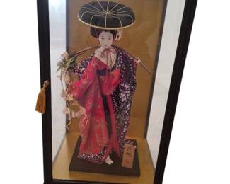 Japanese Doll Fujimusume Wisteria