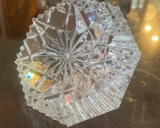 Waterford Crystal paperweight