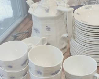  Fine Bone China England Blue Chelsea 