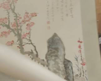 hand painted japanese scroll (2)