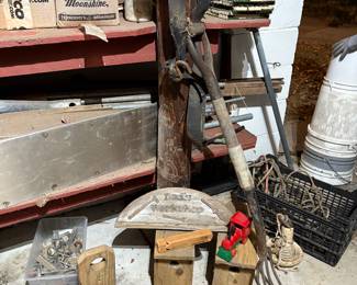 Pitch fork and other yard tools