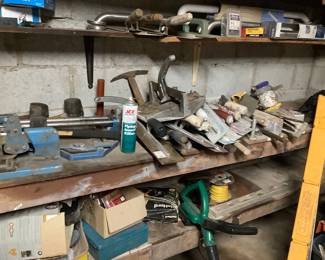 Tile man dream all types of trowels and a Huge of assortment of Tiles some vintage never seen before, will get to those pictures soon.