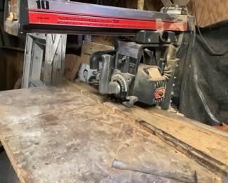 2.5 HP Craftsman Radial arm saw