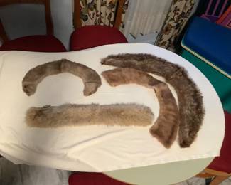 Vintage Mink& Fur Collars