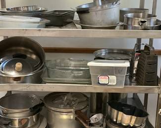 Cookware vintage and present