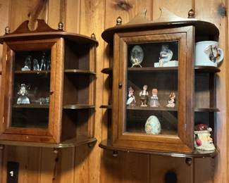Hanging display cabinet