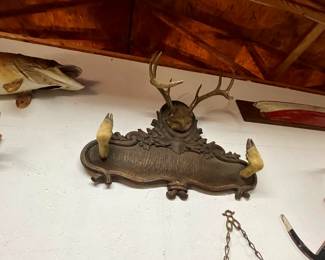 a rifle holder on Black Forest wood